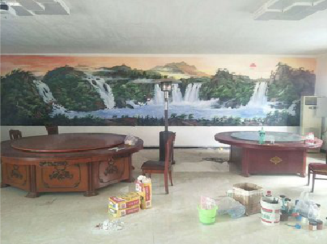 内乡墙绘-写实风景