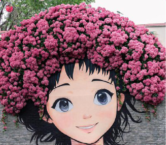 内乡墙体彩绘-网红墙打卡