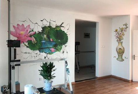 内乡墙体彩绘相比墙纸的优势。