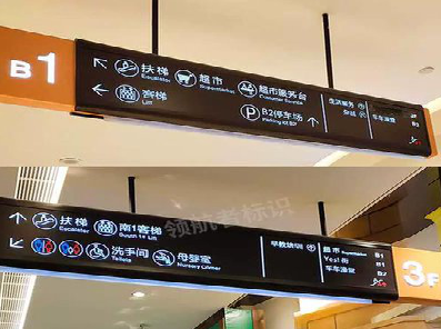 内乡如何通过商场标识牌引导客流分布？