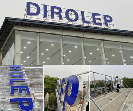 内乡楼顶发光字安装的注意事项。